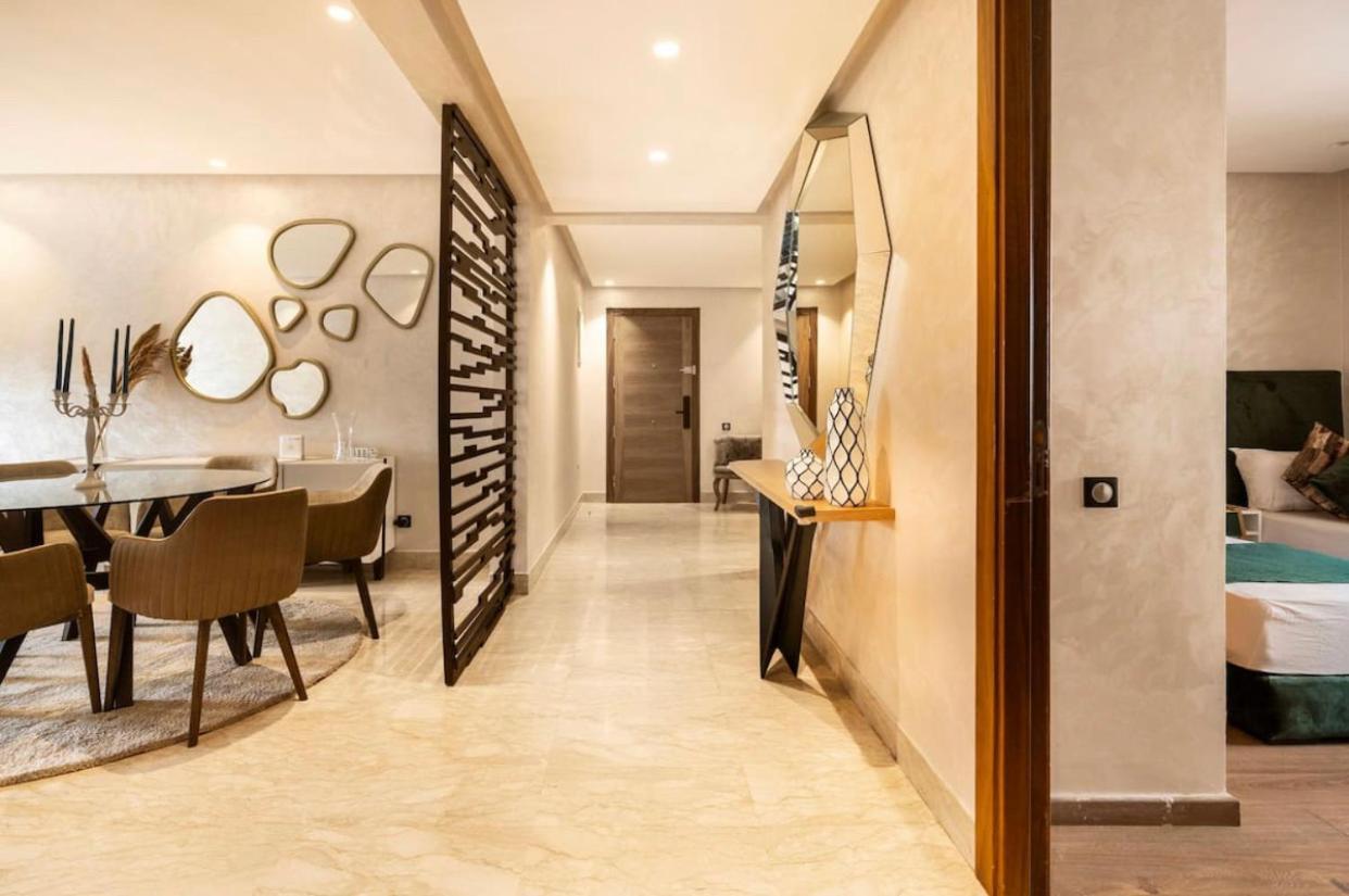 Incantevole Luxury Apprt Nel Cuore Di Casablanca Eksteriør billede