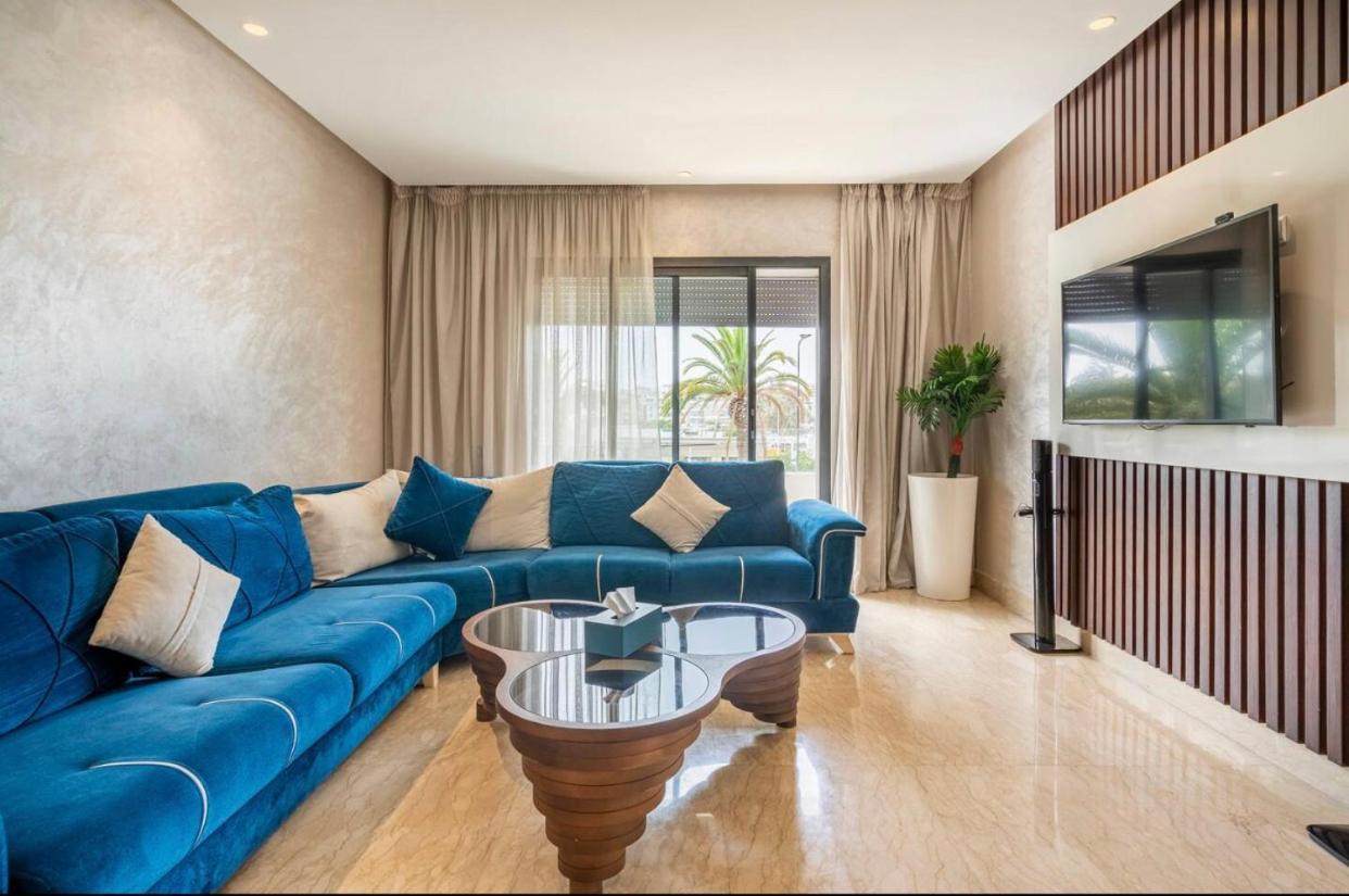 Incantevole Luxury Apprt Nel Cuore Di Casablanca Eksteriør billede